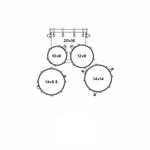 درام ست GM-AR504 MAPEX SHELL - Image 2