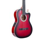 گیتار کلاسیک فریمن مدل کات وی پیکاپ دار قرمز (95CRDEQ) - Image 4