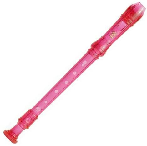 فلوت ریکوردر سوپرانو انگشت گذاری ژرمن یاماها مدل YRS-20GP (صورتی)