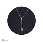 گردنبند طرح سه تار فلزی - Image 2