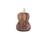 جعبه مضراب تار و سه تار چوبی جیبی روحتاف