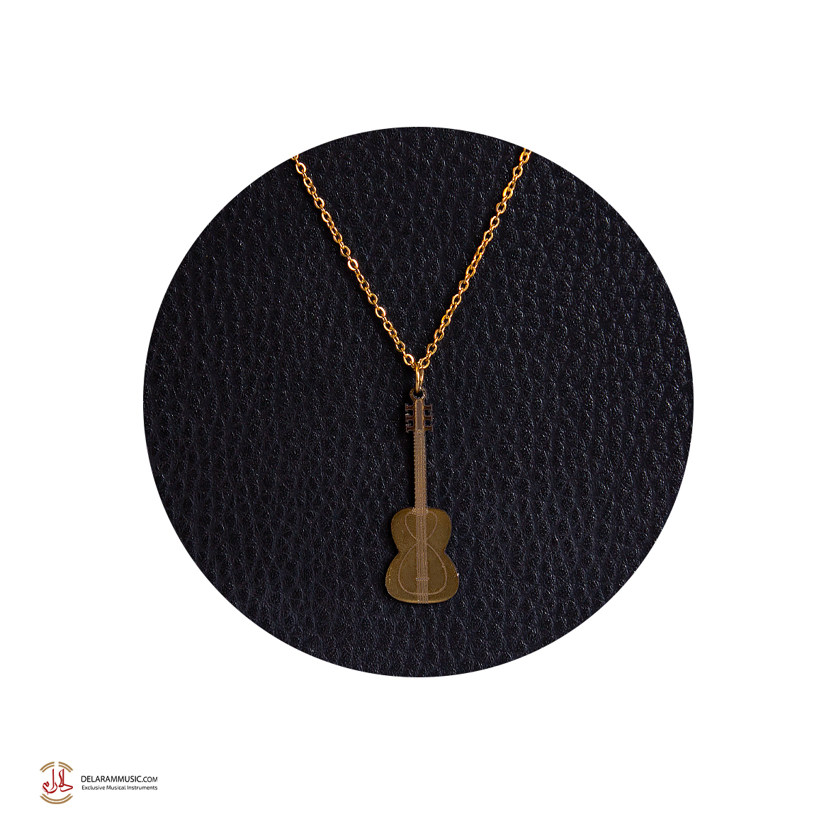 گردنبند طرح تار فلزی