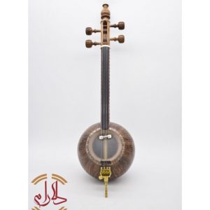 کمانچه عطا بحیرایی گردو فر دسته آبنوس 