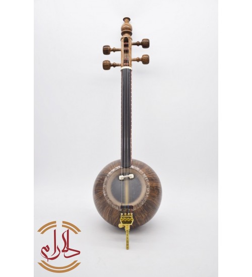 کمانچه عطا بحیرایی گردو فر دسته آبنوس - Image 1