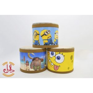 طبلک چوبی طرحدار