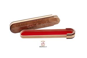 جعبه مضراب سنتور چوبی (دور گرد) - Image 2