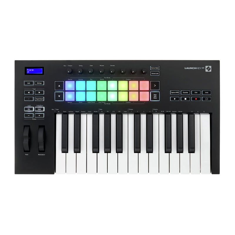 novation-launchkey-25-mk3-1-800x800 میدی کنترلر Novation Launchkey 25 MK3 - Image 1